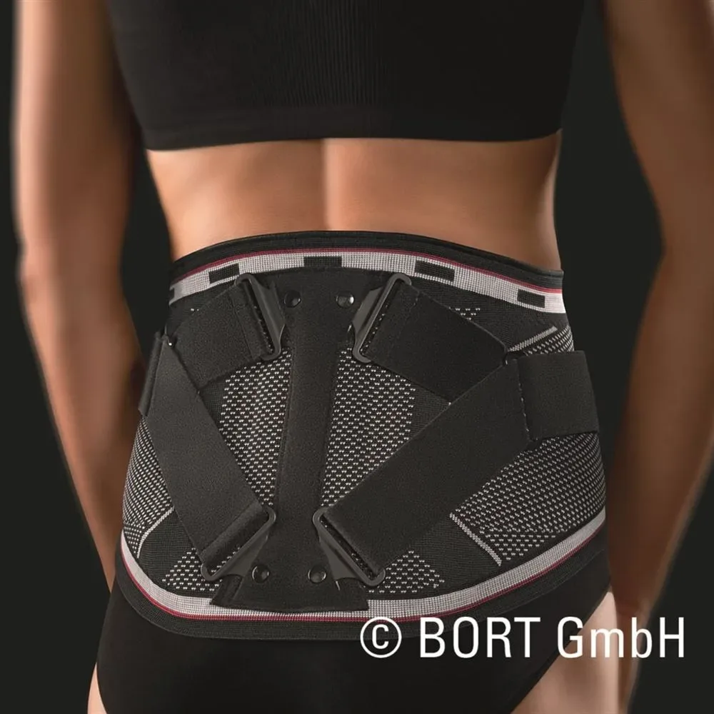 Bort select Stabilo Rückenbandage Lady Gr3 mit Pelotte schwarz
