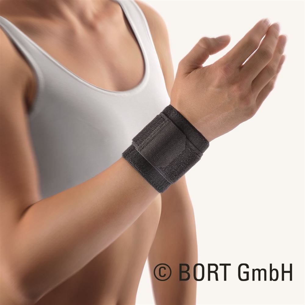 bort Handgelenkbandage 8cm Gr3 -22cm schwa (1 Stück)