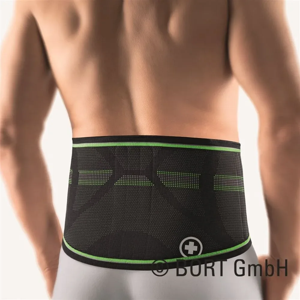 Bort StabiloBasic Sport Rückenbandage Gr6 schwarz/grün