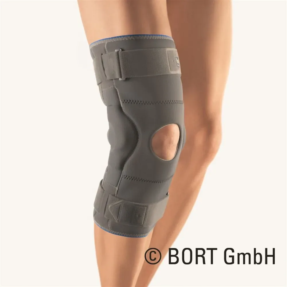 Bort StabiloPro Kniebandage Gelenk Gr6+ grau