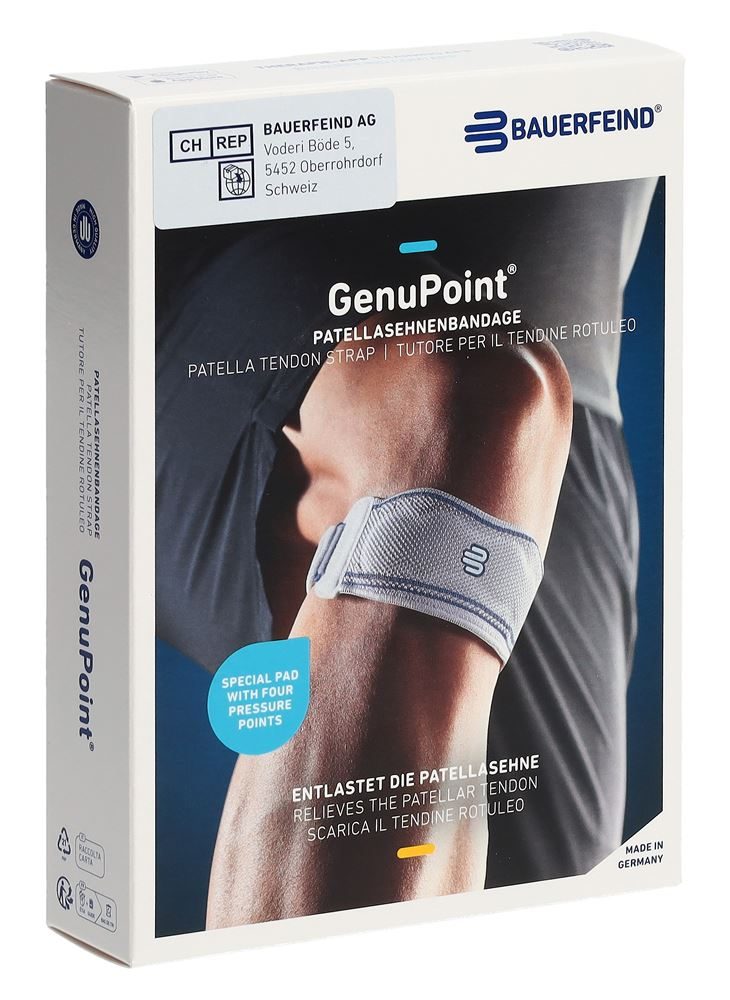 GenuPoint Aktivbandage Grösse 1 titan (1 Stück)
