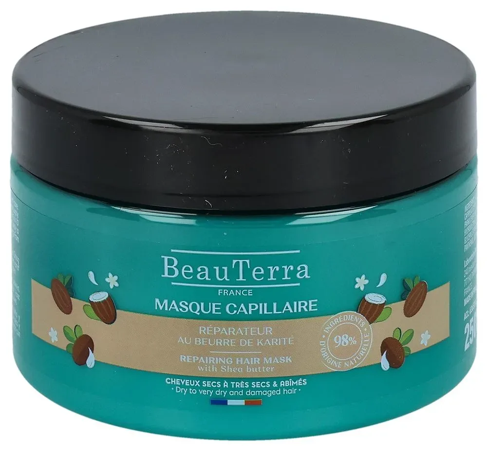 BeauTerra Haarmaske reparierend Topf 250 ml