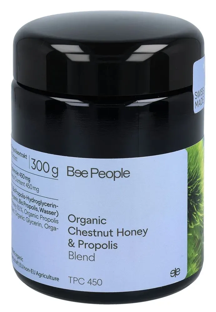 Bee People Kastanienhonig & Propolis Blend Bio Glas 300 g