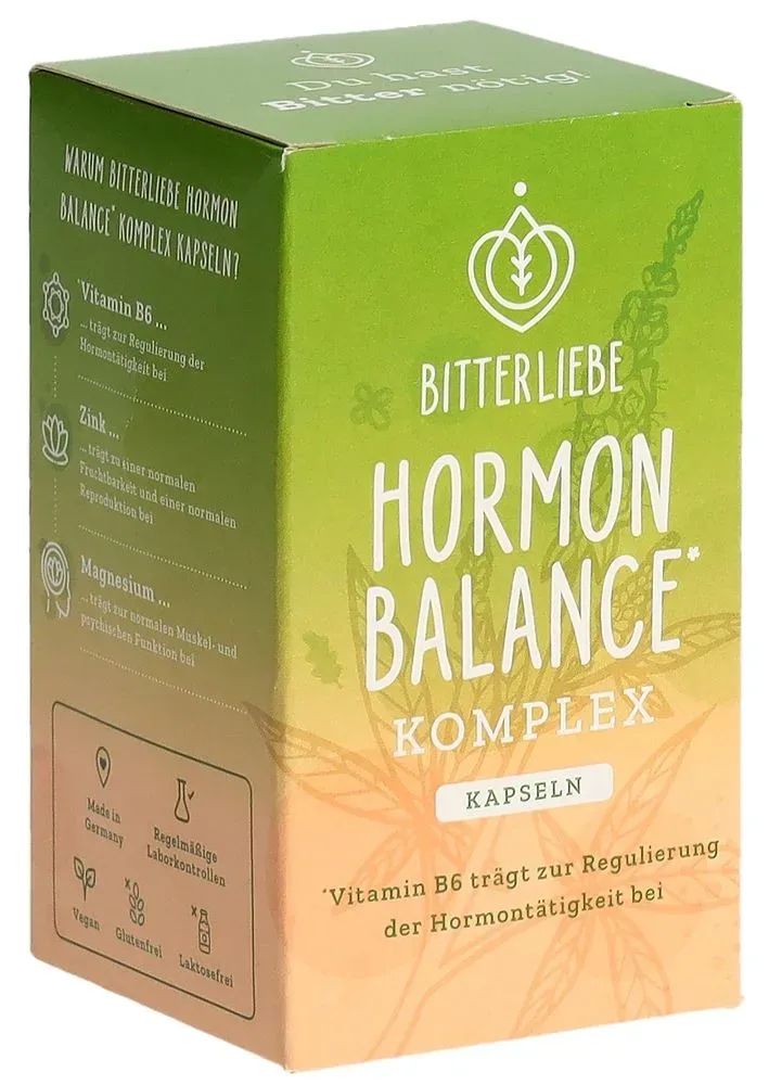 BITTERLIEBE Hormon Balance Komplex Kapseln (60 Stk)