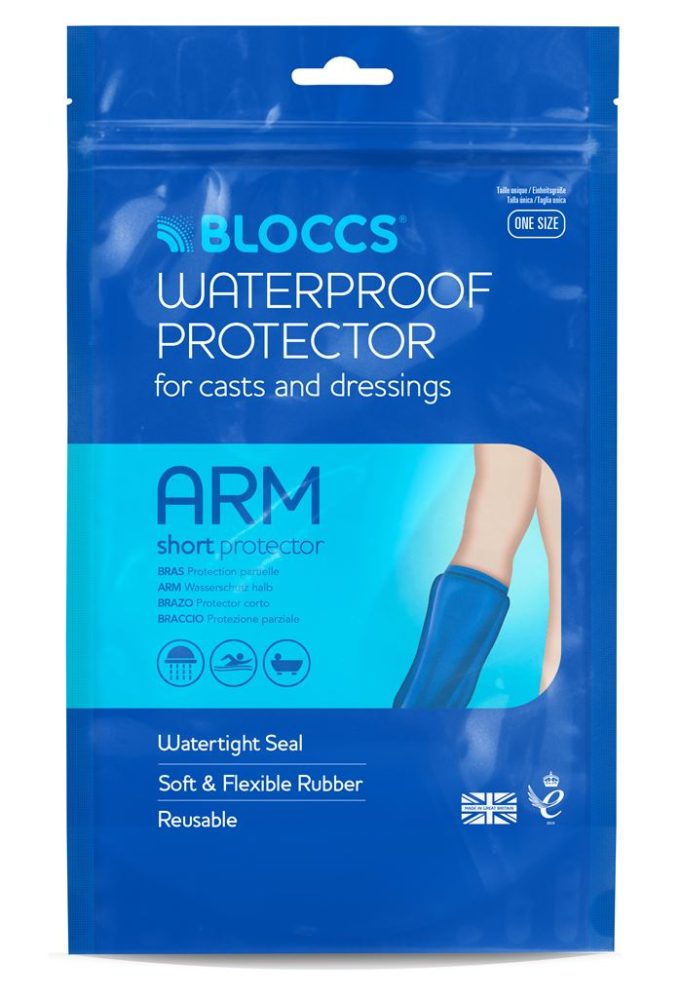 BLOCCS Bad Dusch Wasserschutz Arm 25-42/53cm Erwachsene (1 Stk)