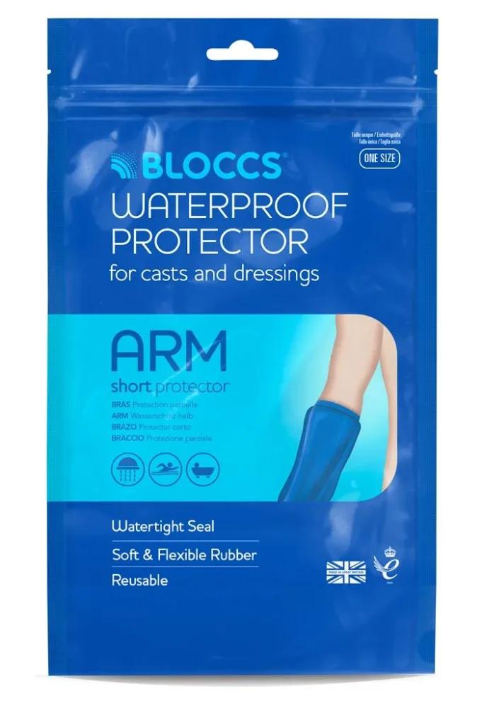 BLOCCS Bad Dusch Wasserschutz Arm 25-42/53cm Erwachsene (1 Stk)