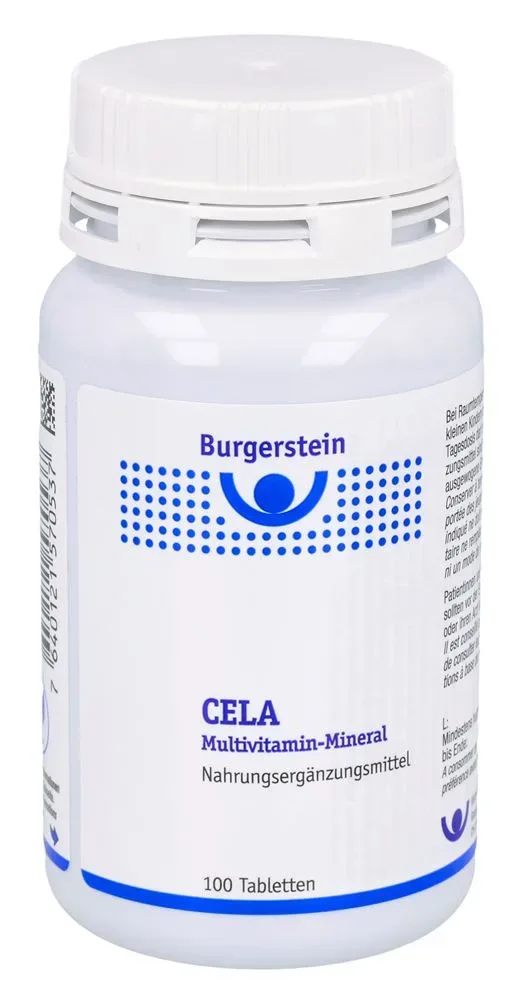 BURGERSTEIN CELA Multivitamin-Mineral Tabl 100 Stk