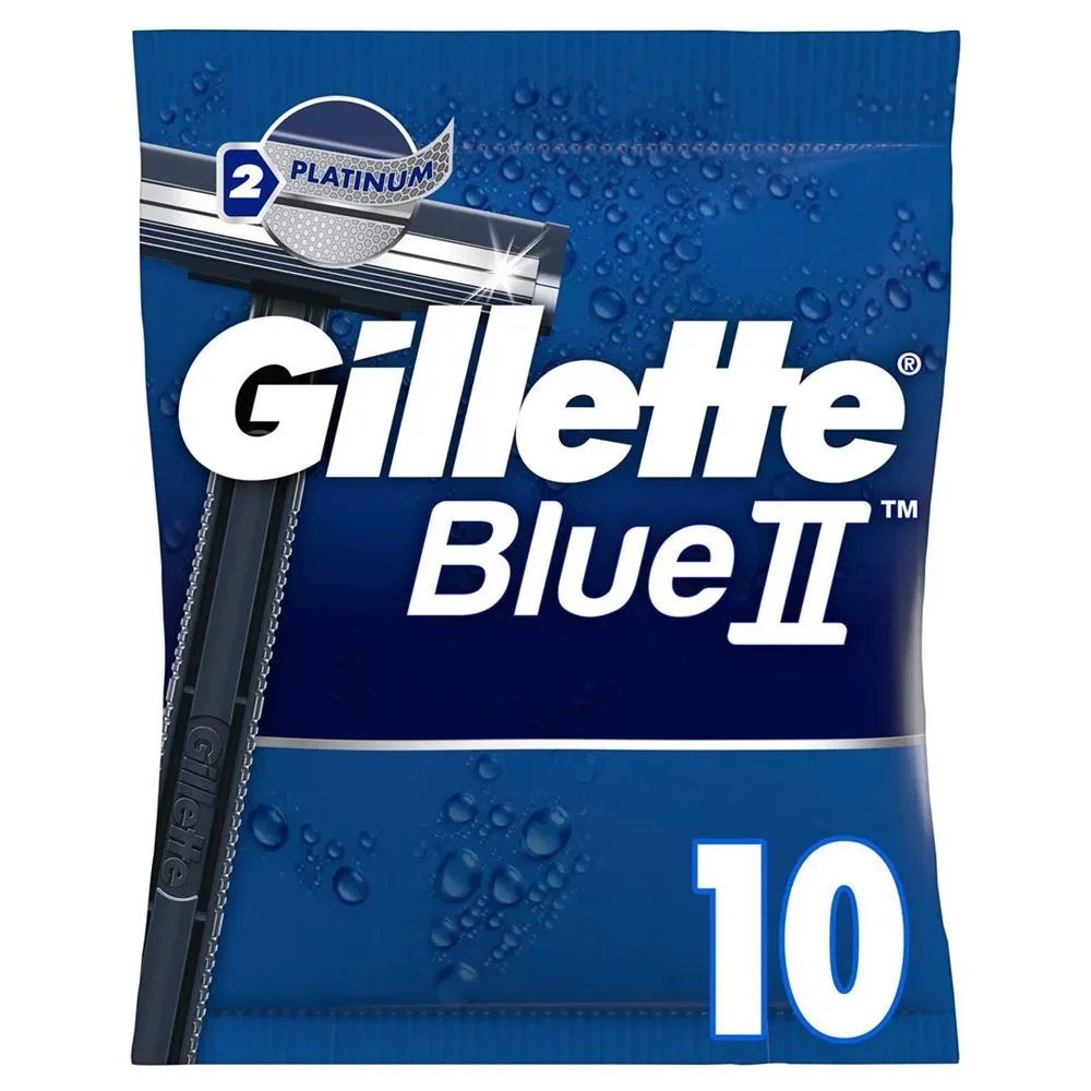 Gillette Blue II Einwegrasierer mit 2 Klingen