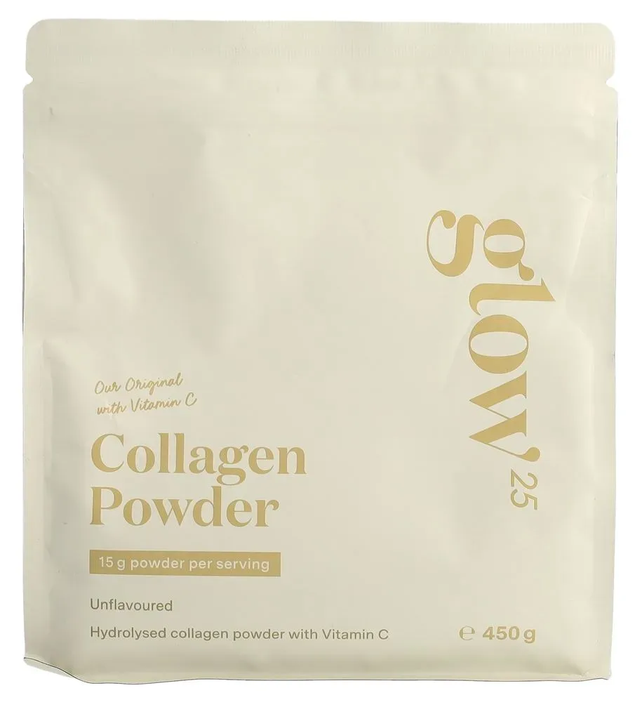 Glow25 Collagen Pulver ? Kollagenhydrolysat mit Vitamin C