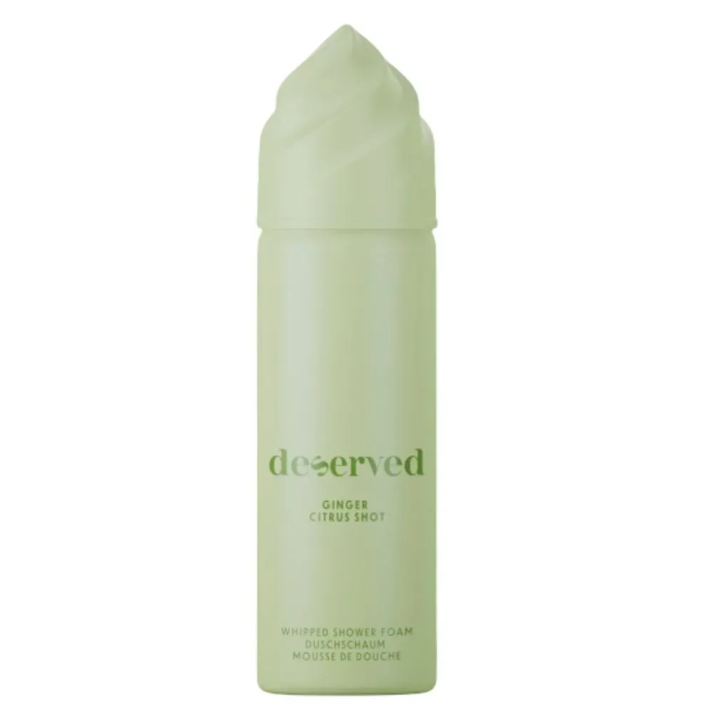 deserved Duschschaum Ginger Citrus Shot Aeros 100 ml