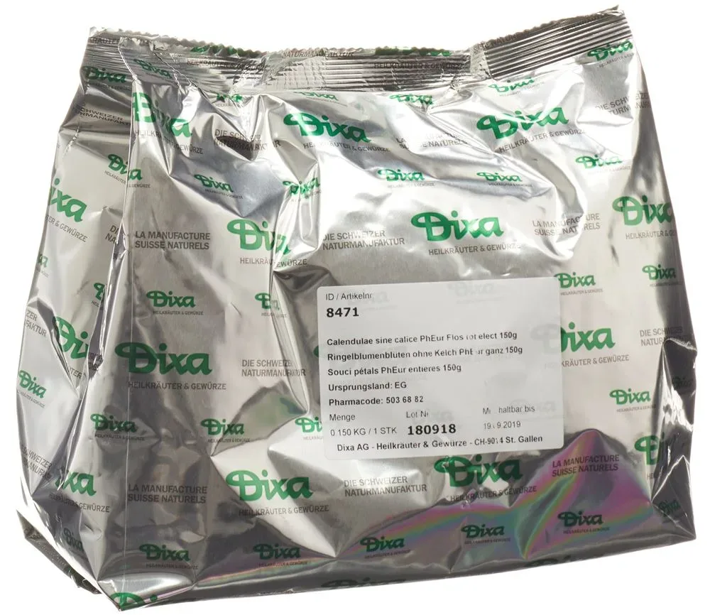 Dixa Ringelblumenblüten ohne Kelch DIX ganz 150 g