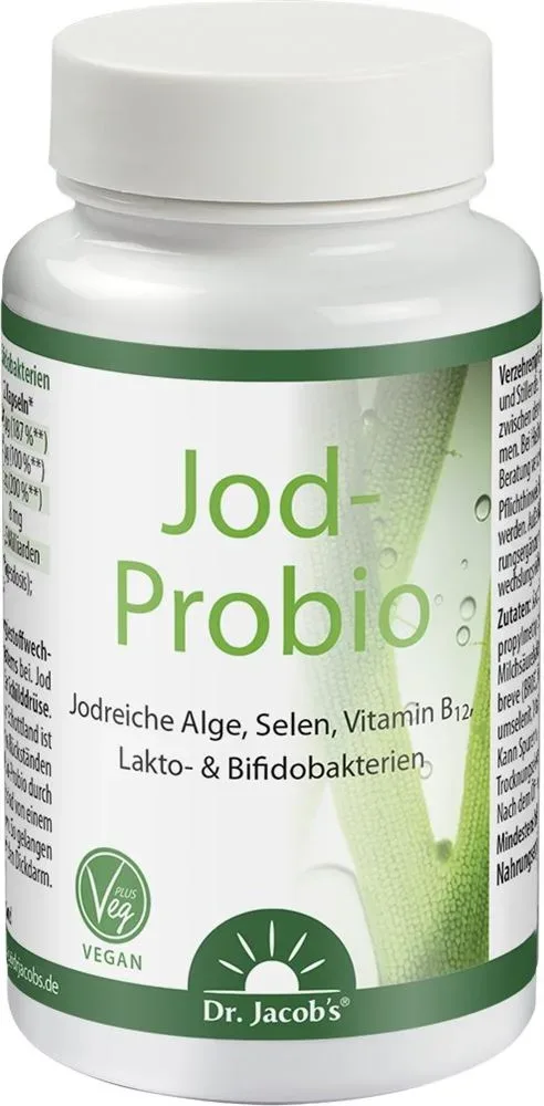 Dr. Jacob's Jod-Probio Milchsäurebakterien-Kapseln (90 Stk)