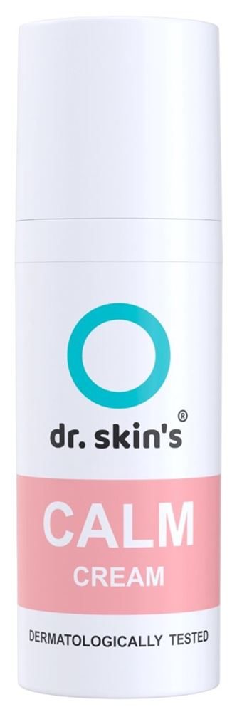 dr. skin's Calm Cream beruhigende Feuchtigkeitscreme für sensible und gereizte Haut parfumfrei dermatologisch getestet Disp 50 ml
