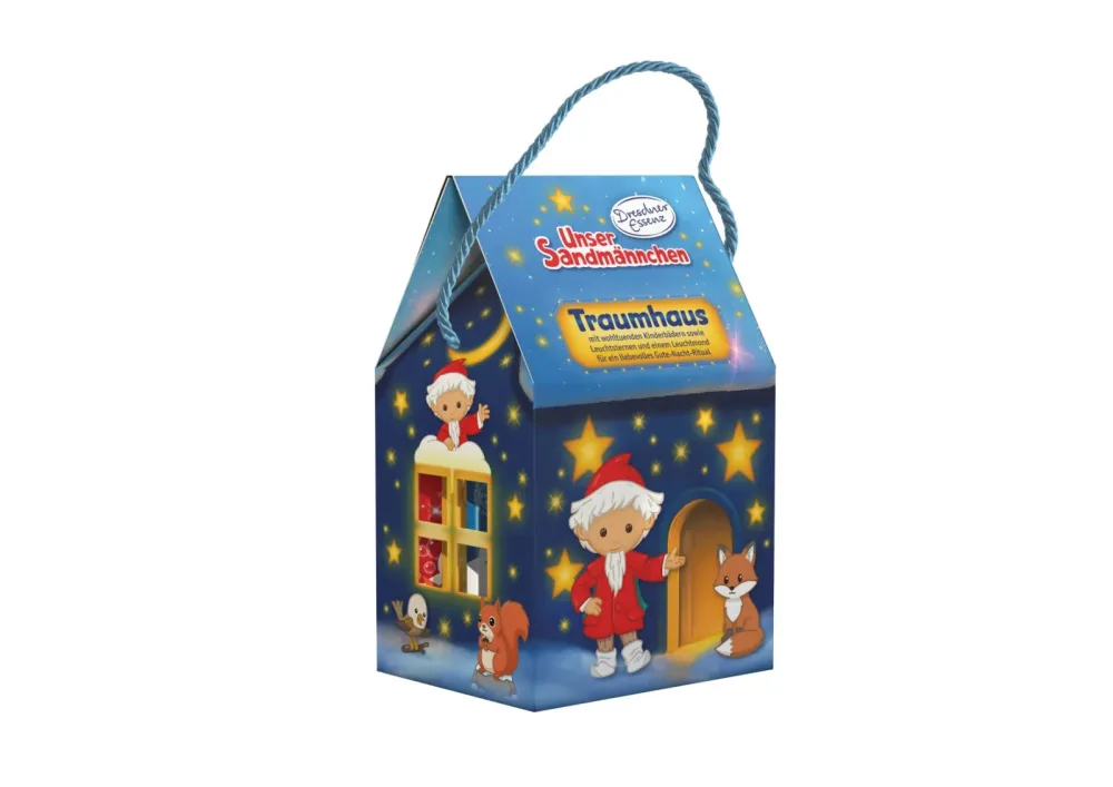 Dresdner Essenz Geschenkset Sandmännchens Traumhaus Box