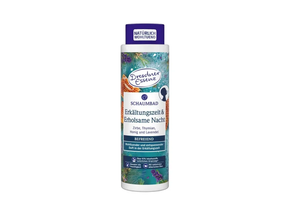 Dresdner Schaumbad Erkältungszeit & erholsame Nacht 500 ml