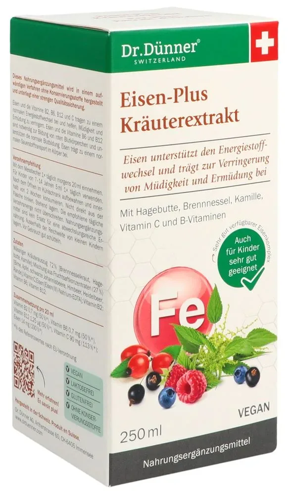 Dr. Dünner Eisen-Plus Kräuterextrakt (250ml)