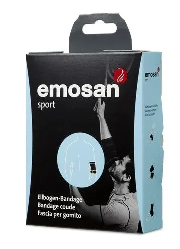 Emosan Sport Ellbogen-Bandage, Grösse XL, 30-32cm (1 Stk)