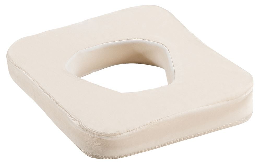 Elsa Gesichtsauflagen 4cm inklusiv Veloursbezug sand