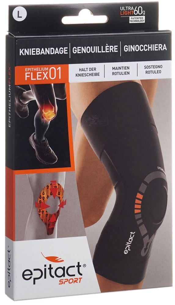 Epitact Kniebandage M 38-41cm (1 Stück)