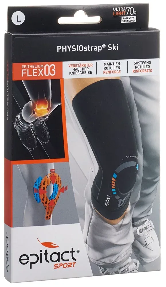 EPITACT Physiostrap Sport SKI Kniebandage XL 44-47cm