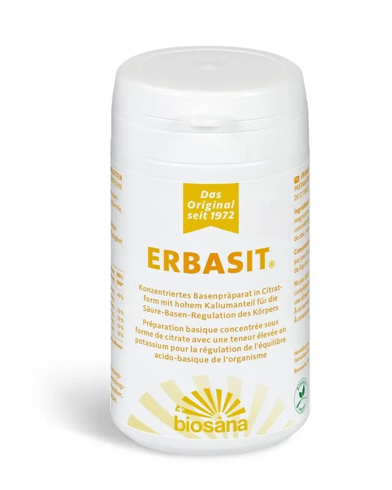 Biosana ERBASIT konzentriertes Basenpräparat Tabletten (120 Stk)