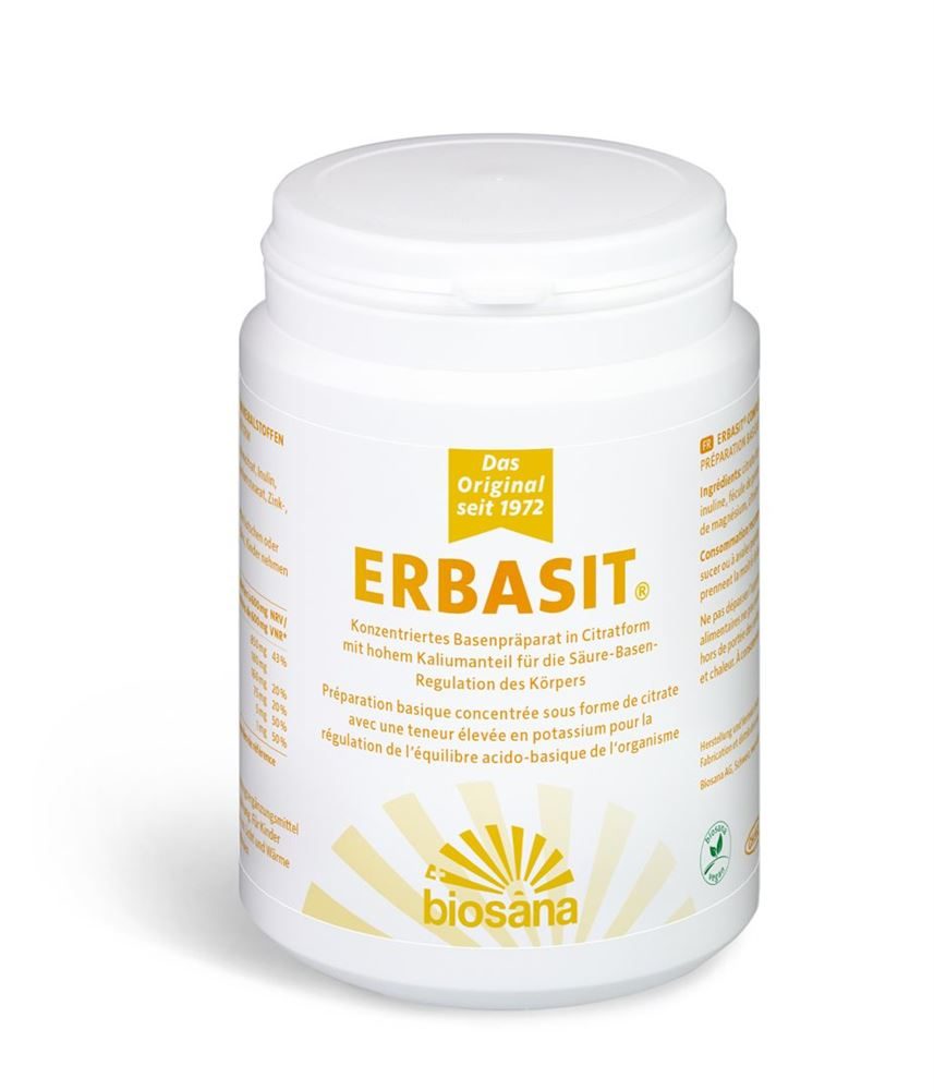 Biosana ERBASIT konzentriertes Basenpräparat Tabletten (300 Stk)