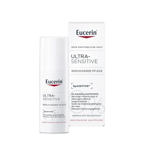Eucerin UltraSENSITIVE beruhigende Pflege, Normal- und Mischhaut (50ml)