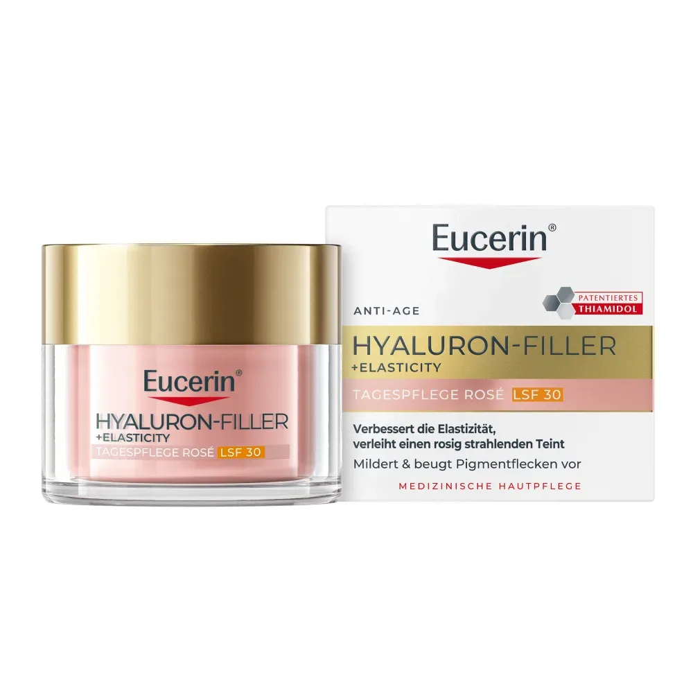 Eucerin - Hyaluron-Filler + Elasticity Tagespflege Rosé LSF 30, 50 ml