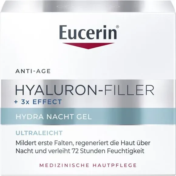 Eucerin - Hyaluron-Filler Feuchtigkeits-Booster Nacht, 50 ml