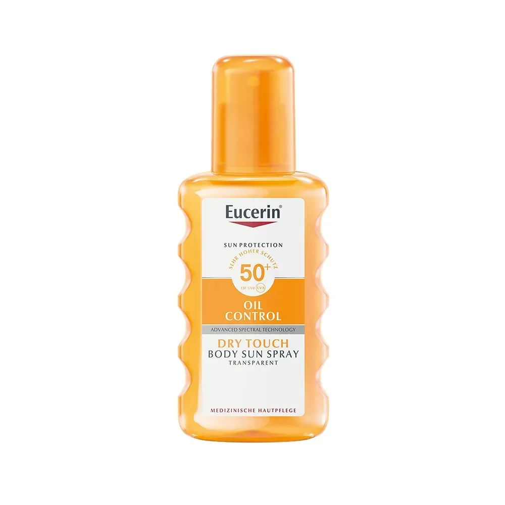 Eucerin Sun Body Spray Sensitive Protect Transparent LSF 50+ (200ml)