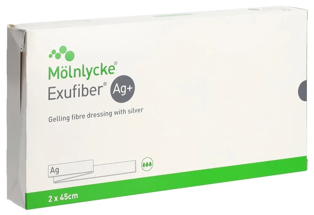 Exufiber Ag+ 2x45cm 5 Stk