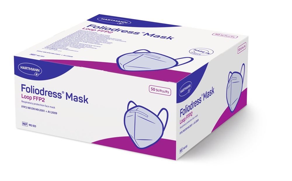 Foliodress Mask FFP2 Loop weiss (50 Stk)