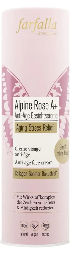 farfalla - AlpineRoseA+Anti-AgeGesichtscreme, 30 ml