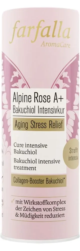 farfalla - AlpineRoseA+BakuchiolIntensivkur, 15 ml