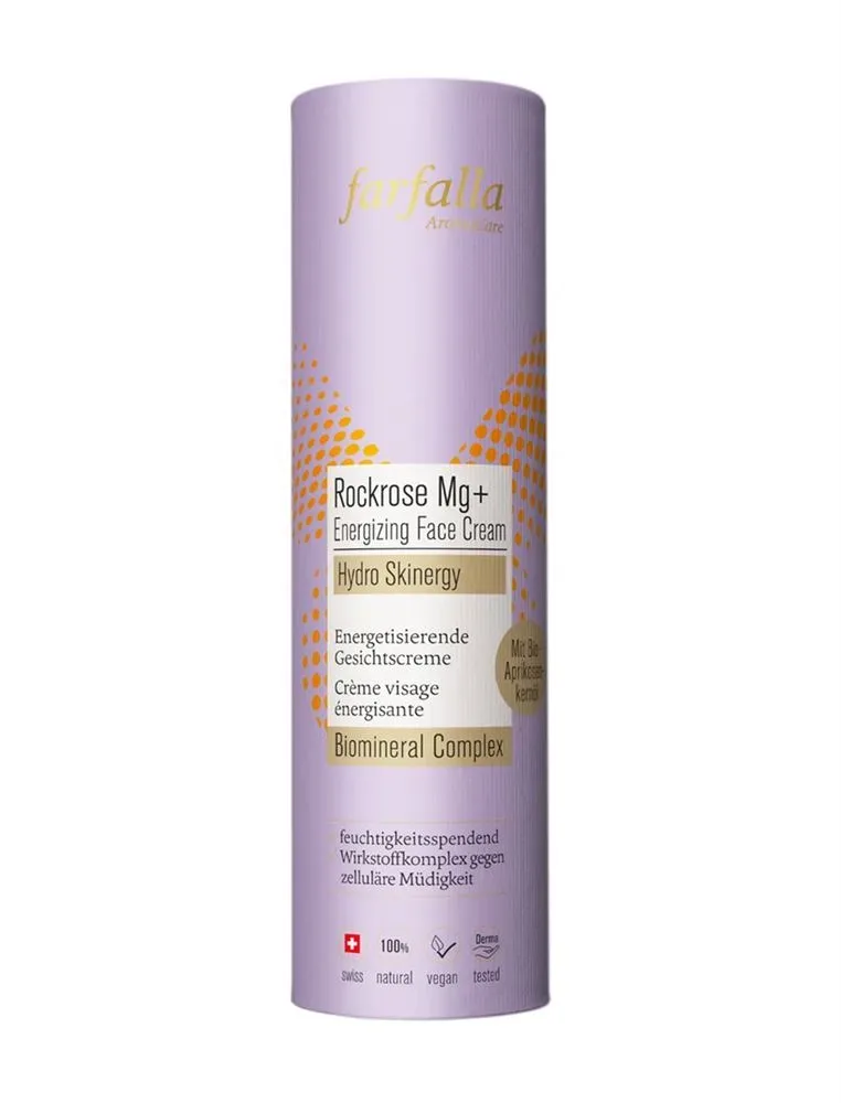 farfalla - RockroseMg+EnergizingFaceCream,HydroSkinergy, 30 ml