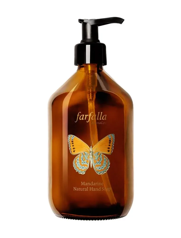 Farfalla Natürliche Handseife Mandarine (500ml)