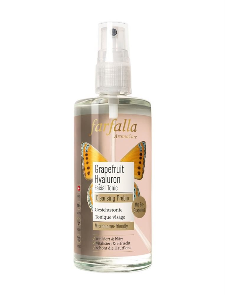 farfalla - GrapefruitHyaluronFacialTonic,CleansingPrebio, 100  ml