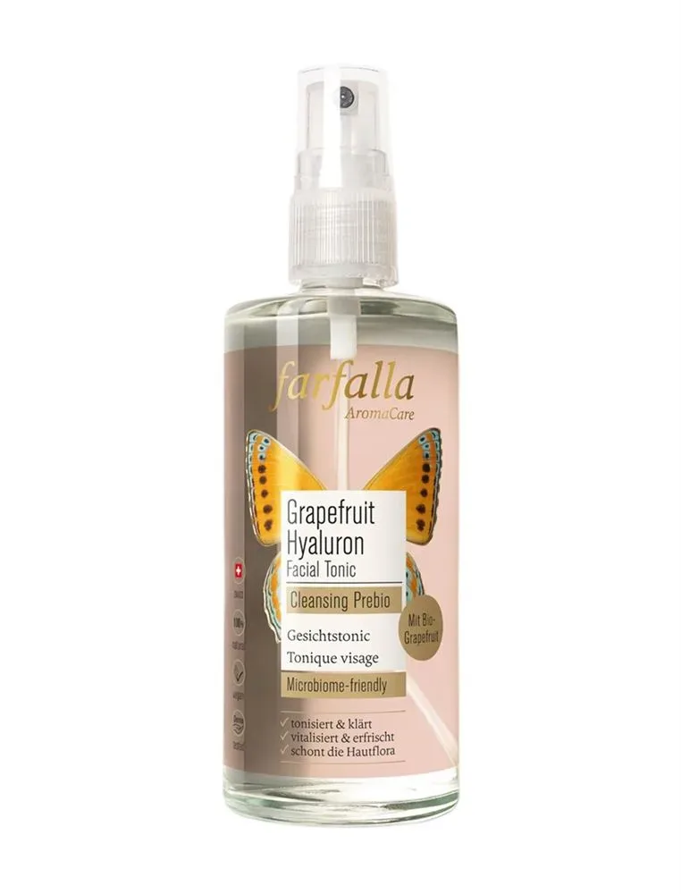 farfalla - GrapefruitHyaluronFacialTonic,CleansingPrebio, 100  ml