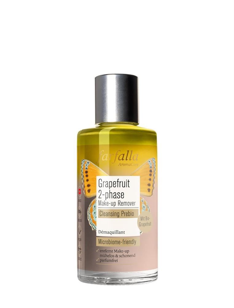 farfalla - Grapefruit2-phaseMake-upRemover,CleansingPrebio, 60  ml