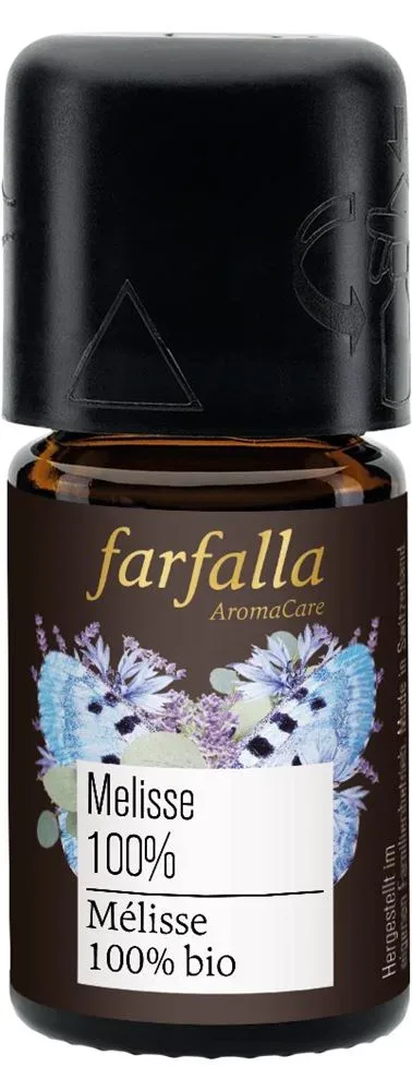 Farfalla Melisse 100 % bio Grand Cru, ätherisches Öl (3ml)