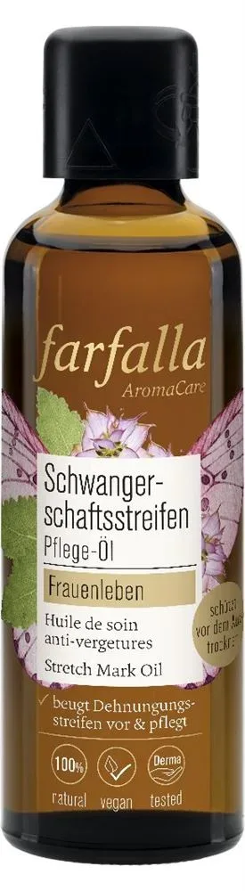 farfalla Frauenleben, Schwangerschaftsstreifen Pflege-Öl, 75ml