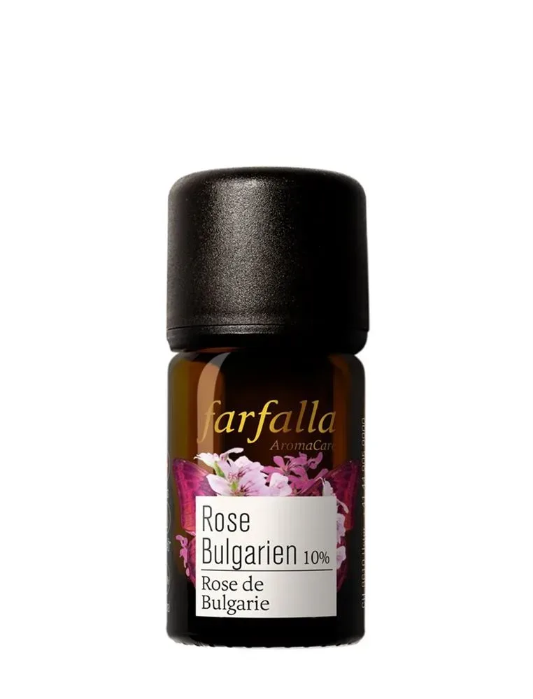 Farfalla Rose 10% Bulgarien Ätherisches Öl Bio (5ml)