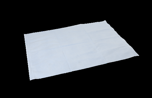 Finess Schutzauflage 80x60cm 2-lagig mit PE unsteril blau 500 Stk