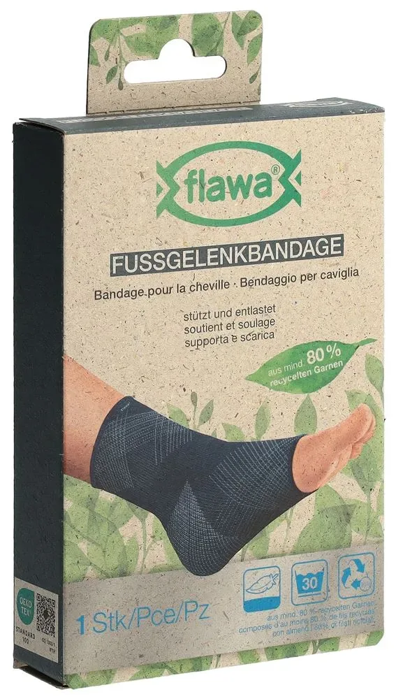 FLAWA Fussgelenkbandage XL, Fussgelenkumfang 27-30cm (1 Stk)