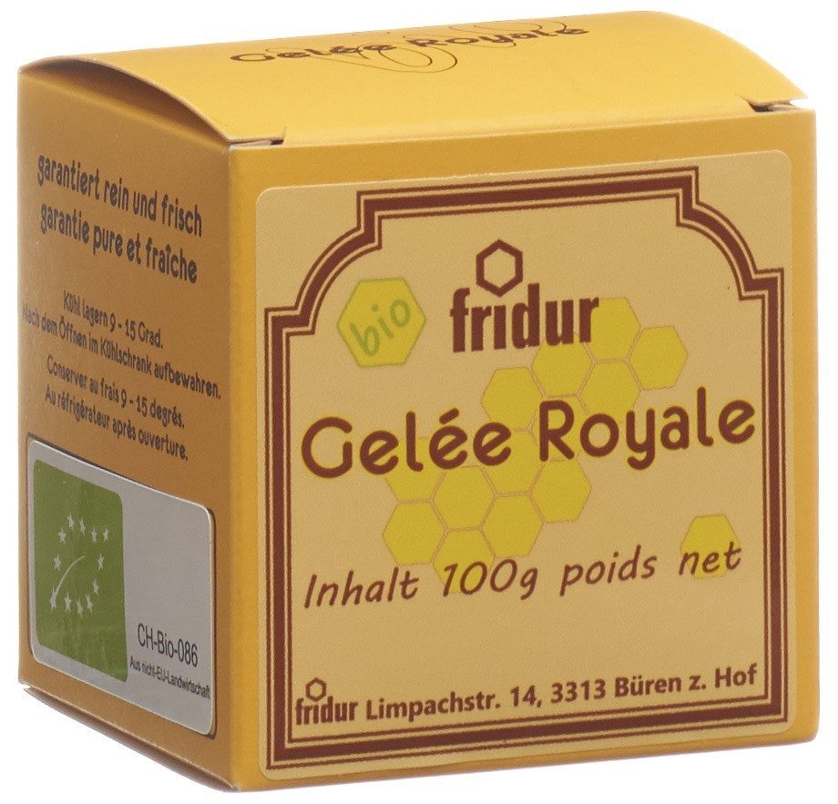 Fridur Bio-Gelée-Royale Glas 100 g