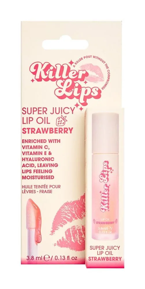 Killer Lips Super Juicy Lip Oil Strawberry Stick 3.8 ml