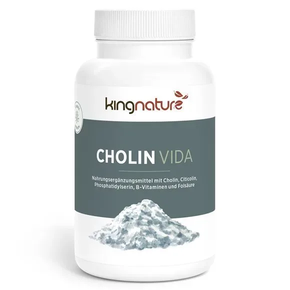 Kingnature Cholin Vida 350 mg Kapseln 90 Stück