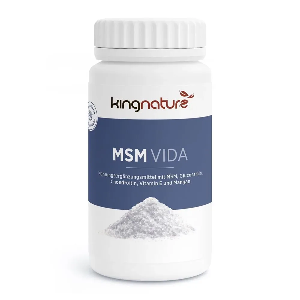 kingnature MSM Vida Kapseln 860mg (60 Stk)