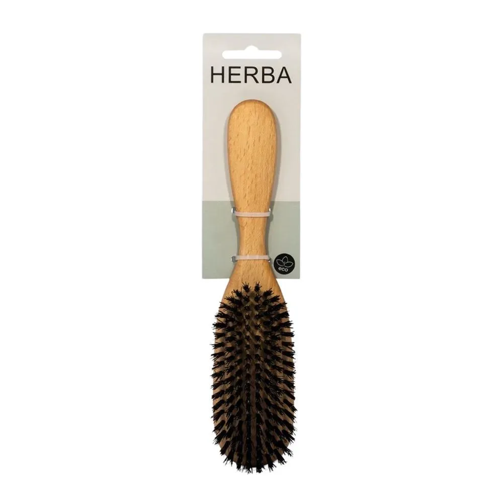 HERBA Haarb&uuml;rste Wildschweinbor oval Buche