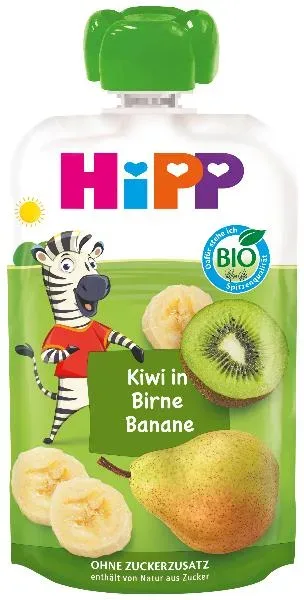 Hipp Hippis Kiwi Birne Banane 100g